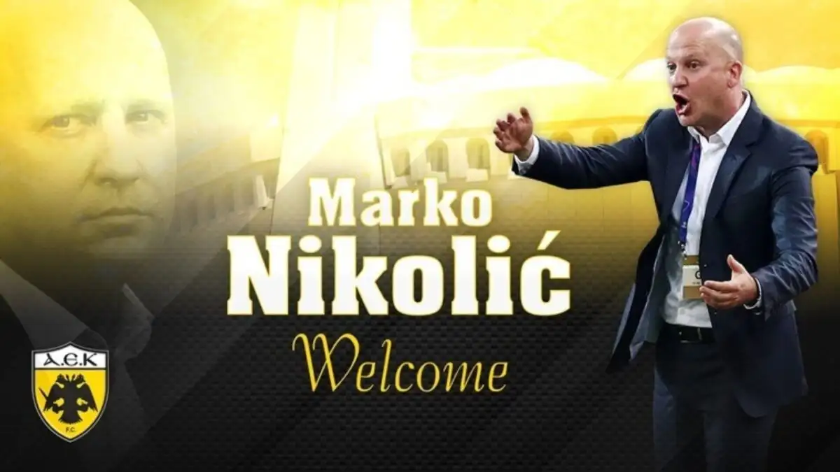 Μάρκο Νίκολιτς: Live η παρουσίαση του νέου προπονητή της ΑΕΚ
