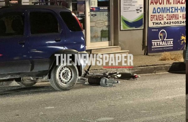 Σοβαρός τραυματισμός νεαρού με ηλεκτρικό πατίνι