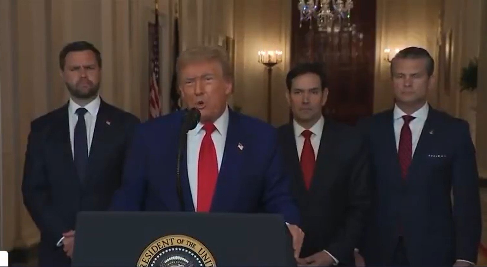 Διάγγελμα Τραμπ: Αν το Ιράν δεν κάνει ειρήνη, οι μελλοντικές επιθέσεις θα είναι πολύ ισχυρότερες και πολύ πιο εύκολες