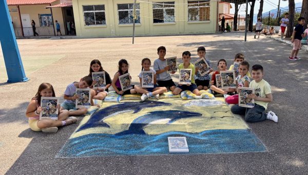 Το 1ο Δ.Σ. Εχιναίων δημιούργησε γωνία φιλαναγνωσίας στον προαύλιο χώρο του σχολείου