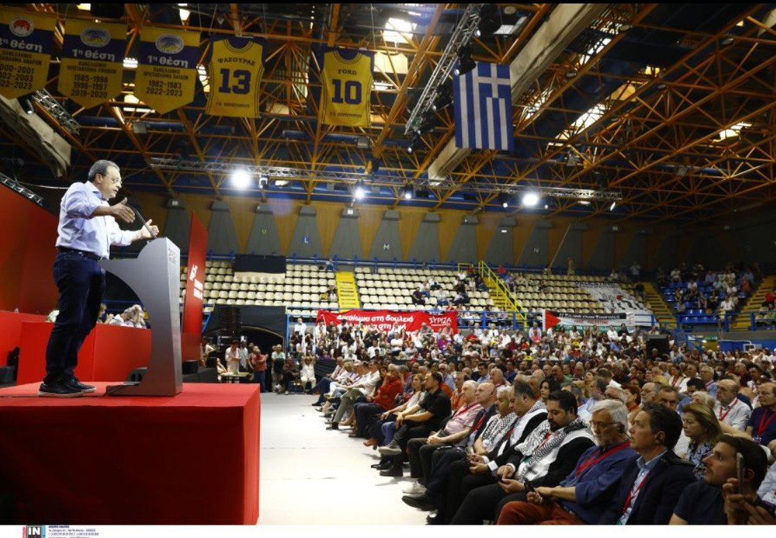 Φάμελλος στο 5ο Συνέδριο ΣΥΡΙΖΑ: «Είμαστε εδώ, όρθιοι, θα έχει αντίπαλο ο Κυριάκος Μητσοτάκης»