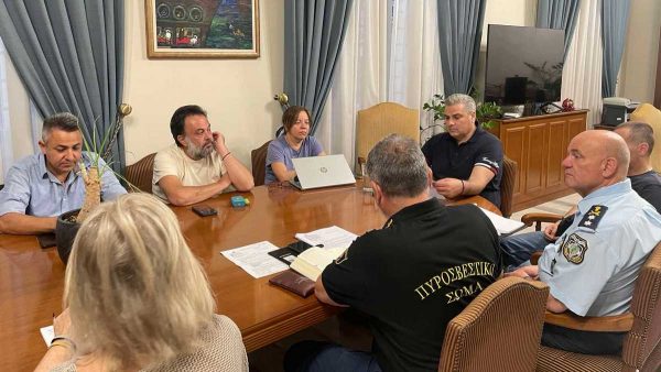 Λαμία: Έκτακτο Συντονιστικό για τον πολύ υψηλό κίνδυνο εκδήλωσης πυρκαγιάς