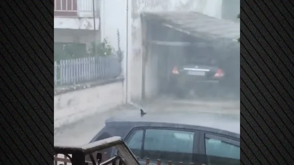 Ξεκίνησε η κακοκαιρία στη βόρεια Ελλάδα - Άνοιξαν οι ουρανοί σε Κοζάνη και Σέρρες, έπεσε και χαλάζι μετά τη ζέστη - Δείτε βίντεο