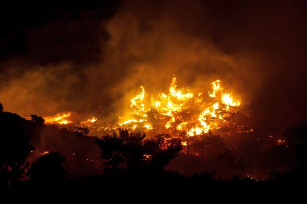 Φωτιά στην Ιεράπετρα: Σε τρία μέτωπα η μάχη - Εκκενώθηκαν 5 οικισμοί, κάηκαν σπίτια, ενισχύονται οι δυνάμεις