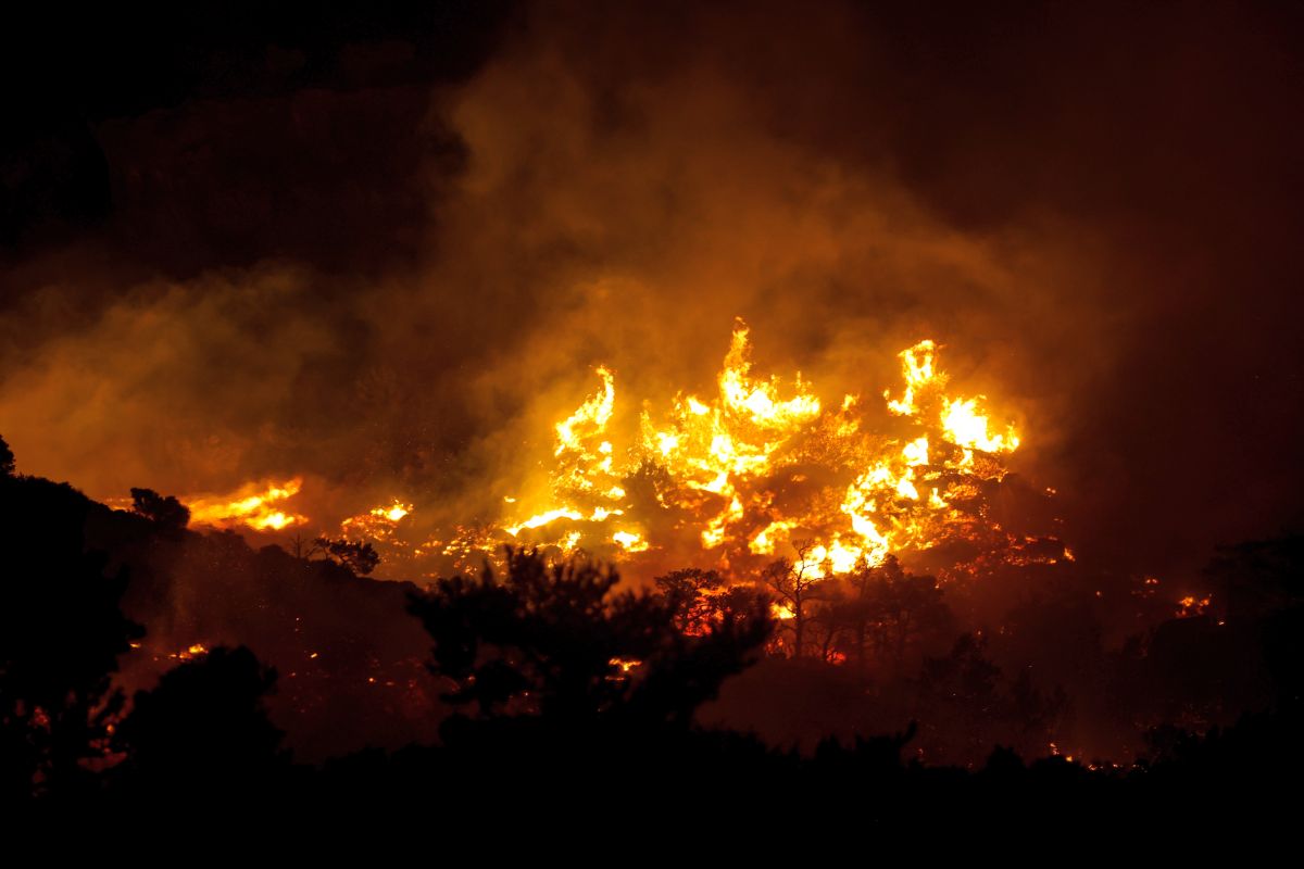 Φωτιά στην Ιεράπετρα: Σε τρία μέτωπα η μάχη - Εκκενώθηκαν 5 οικισμοί, κάηκαν σπίτια, ενισχύονται οι δυνάμεις