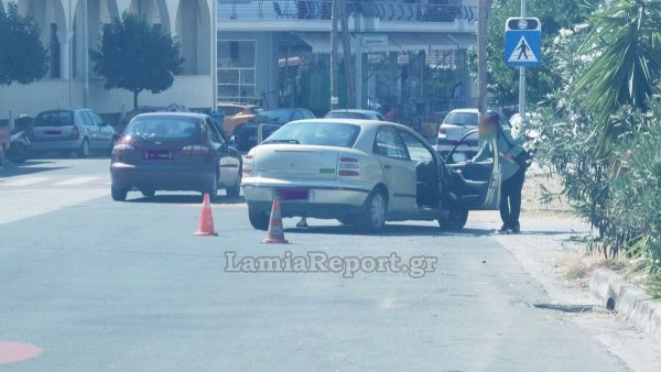 Λαμία: Δύο τροχαία μέσα σε λίγη ώρα - Ευτυχώς μόνο υλικές ζημιές