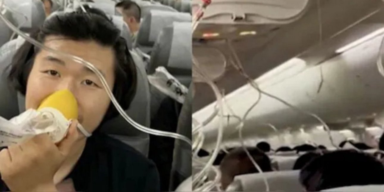 Τρόμος σε πτήση προς Τόκιο: Boeing έκανε βουτιά 25.000 ποδιών, επιβάτες λιποθύμησαν, δραματικές στιγμές [βίντεο]