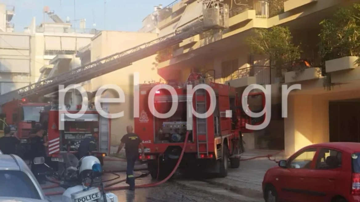 Τραγωδία στην Πάτρα: Άτομο με αναπηρία νεκρό σε φωτιά σε διαμέρισμα