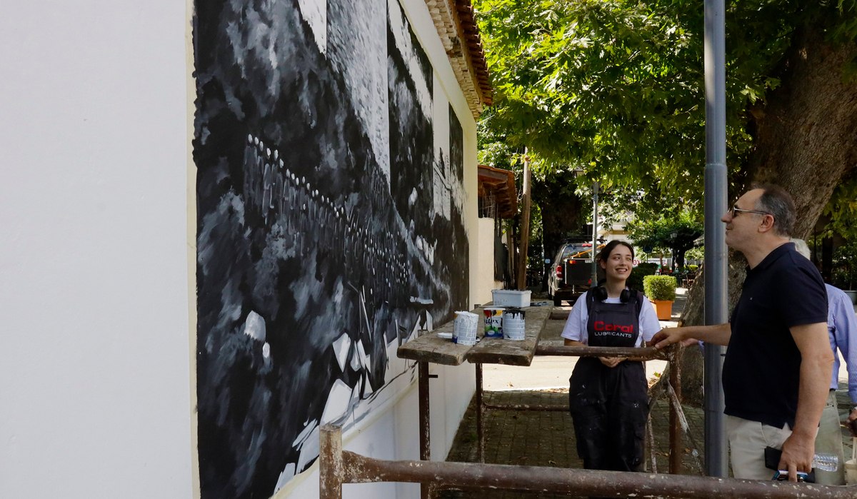 Πανουργιάς Παπαϊωάννου: «Το γκράφιτι μνήμης που στέλνει το ηχηρό μήνυμα "Ποτέ ξανά"».