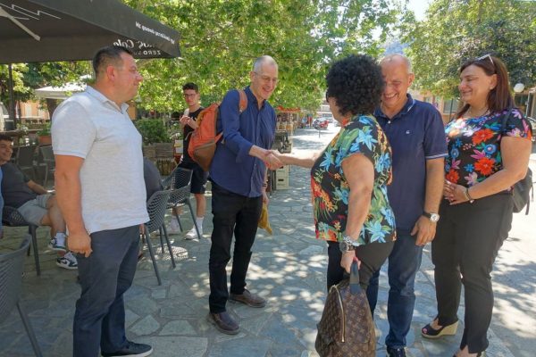 Ο Μαρκ Μαζάουερ επισκέφτηκε την Αμφίκλεια