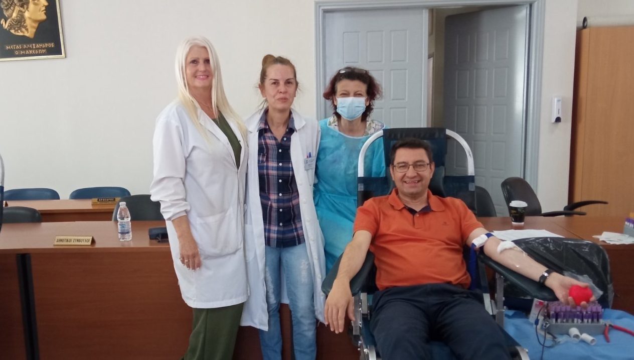 Εθελοντική αιμοδοσία στην Αταλάντη Δήμου Λοκρών
