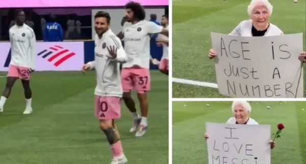 Η τρυφερή χειρονομία του Μέσι με την 98χρονη γιαγιά που έγινε viral [βίντεο]