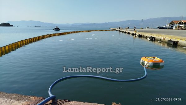 Διαρροή καυσίμων στη θάλασσα της Κύμης - Δύο συλλήψεις