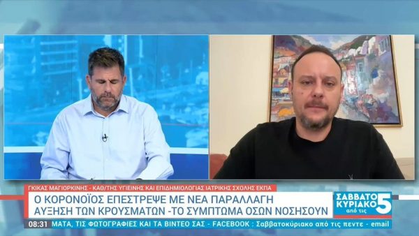 Ο κορονοϊός επέστρεψε με τη νέα παραλλαγή «Nimbus» – Το κοινό σύμπτωμα όσων νοσούν