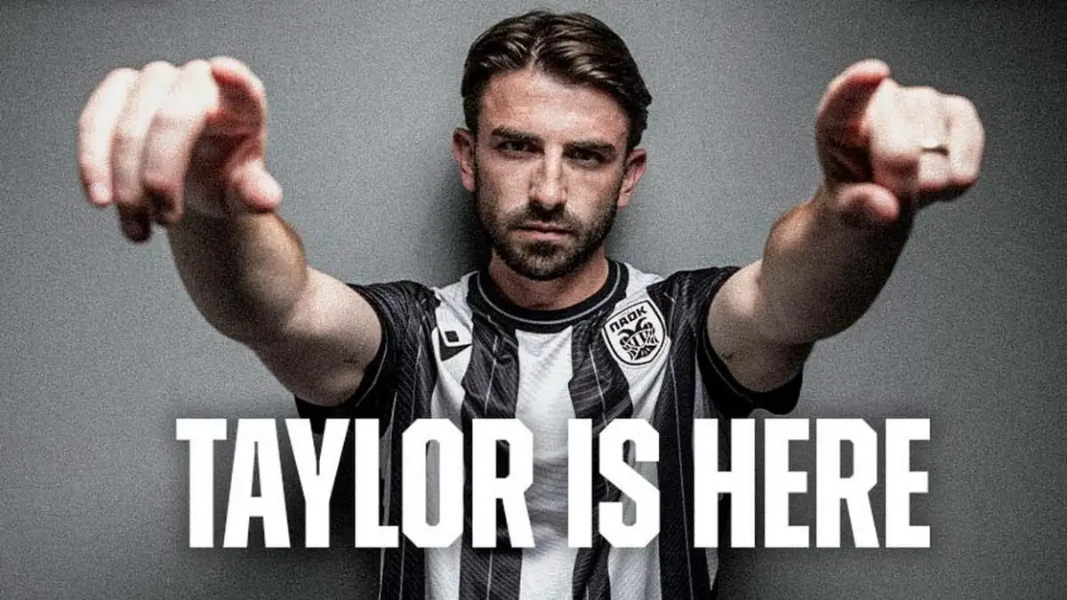 Ο ΠΑΟΚ ανακοίνωσε τον Γκρεγκ Τέιλορ μέχρι το 2028