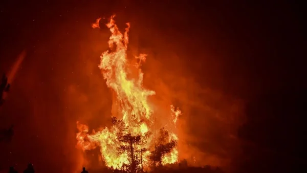 Συνελήφθησαν 18 άτομα στην Αλβανία ως ύποπτοι για εμπρησμούς