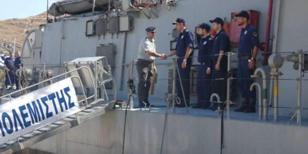 Η κανονιοφόρος «Πολεμιστής» στο Λιμάνι της Στυλίδας - Πότε θα είναι επισκέψιμο για το κοινό