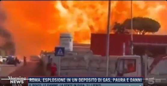 Ρώμη: Μαρτυρίες και βίντεο από τη μεγάλη έκρηξη σε βενζινάδικο – «Ήταν σαν να εξεράγη βόμβα, σκέτη κόλαση»