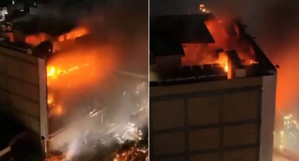 Ιράκ: Εμπορικό κέντρο τυλίχθηκε στις φλόγες – Τουλάχιστον 50 νεκροί