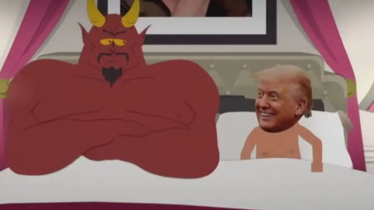 Ντόναλντ Τραμπ: Οργή από τον Λευκό Οίκο για επεισόδιο του South Park – Τον δείχνει στο κρεβάτι με τον Σατανά