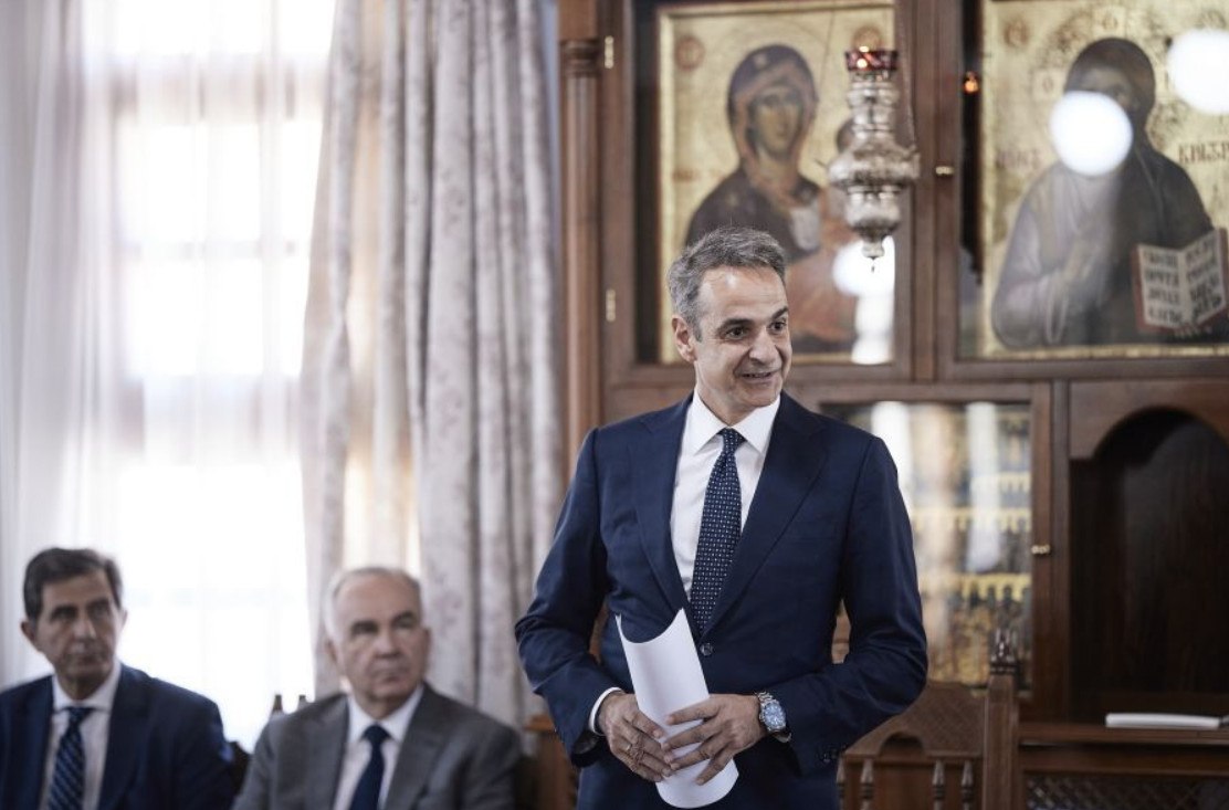Κυρ. Μητσοτάκης: Βούληση της κυβέρνησης να σταθεί αρωγός στη διαχρονική πορεία του Αγίου Όρους