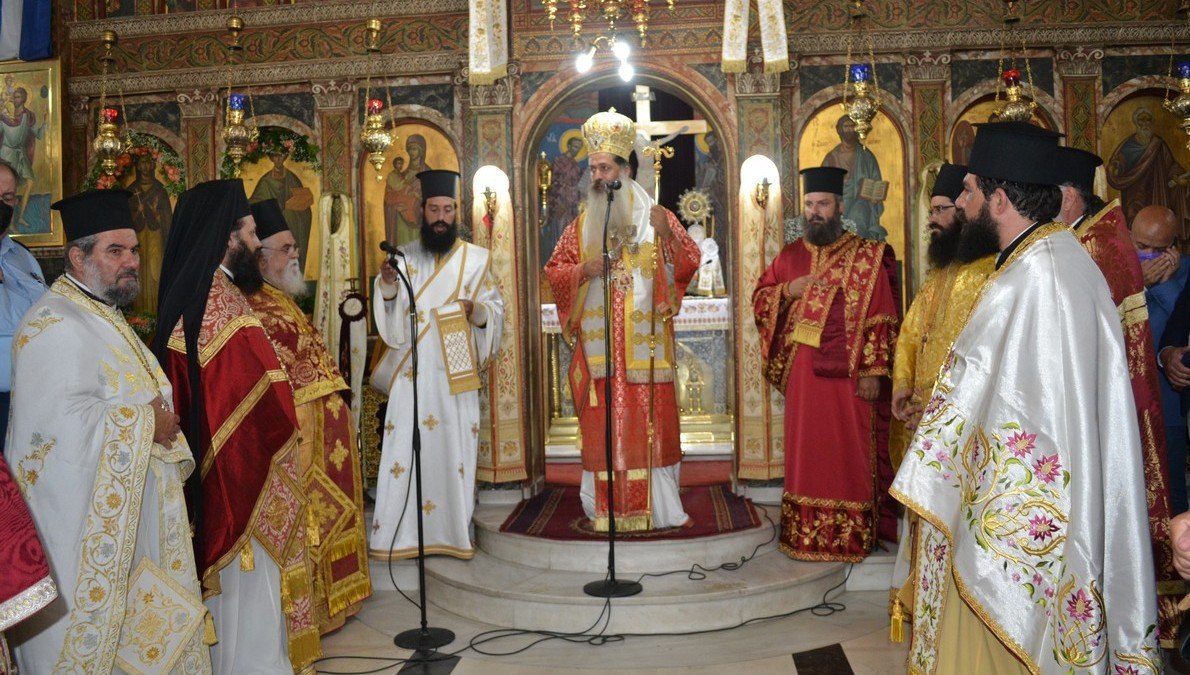 Το Λειτουργικό και Ποιμαντικό Πρόγραμμα του Φθιώτιδος Συμεών για τη νέα εβδομάδα