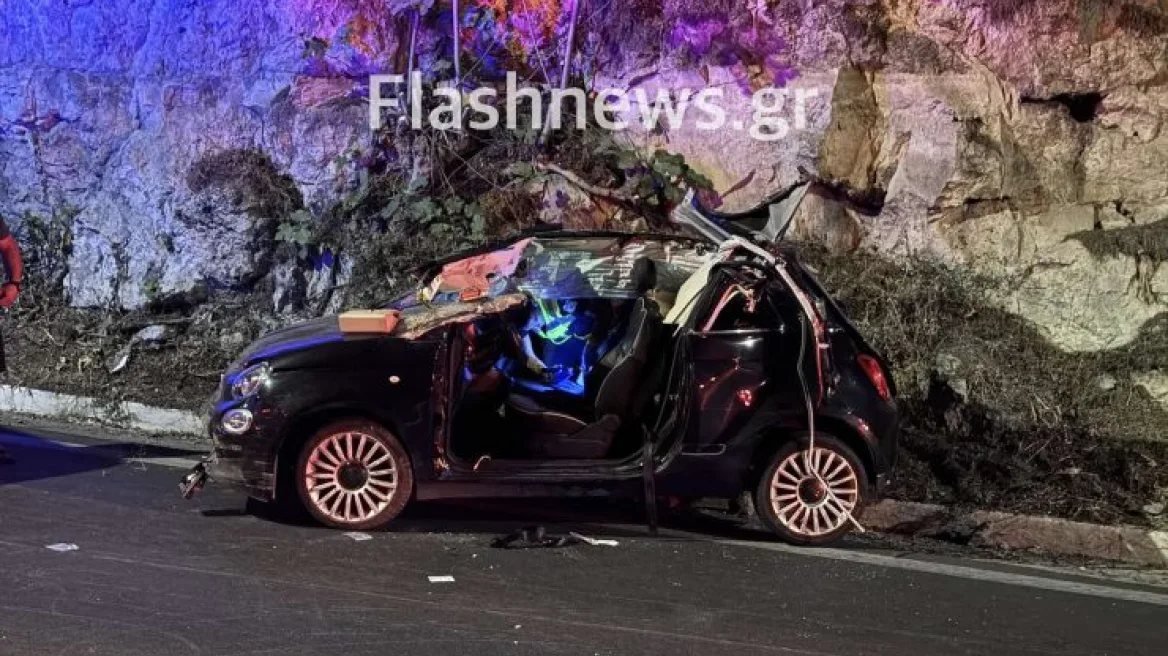 Θανατηφόρο τροχαίο τα ξημερώματα στα Χανιά - Σκοτώθηκε μια γυναίκα 30 ετών