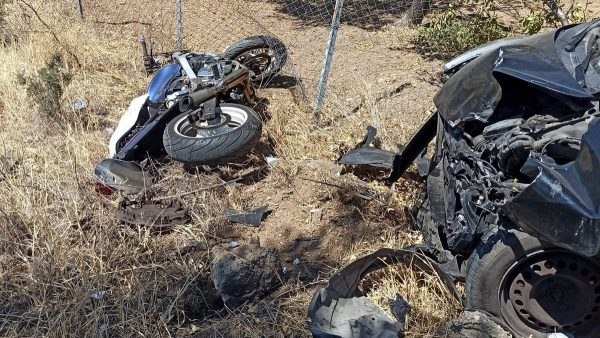 Σύγκρουση μηχανής με αυτοκίνητο - Ένας τραυματίας