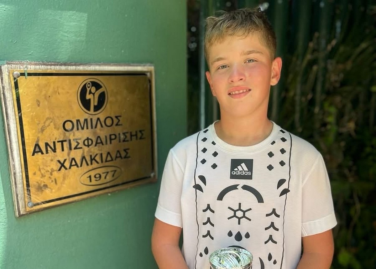 Δεύτερη θέση για τον Κωνσταντίνο Πάπουτσα του Φθιωτικού Ομίλου Αντισφαίρισης