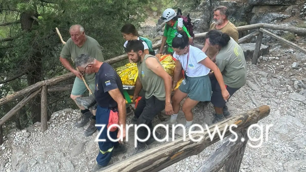 Σε κρίσιμη κατάσταση ο μελισσοκόμος που τραυματίστηκε στο Φαράγγι της Σαμαριάς