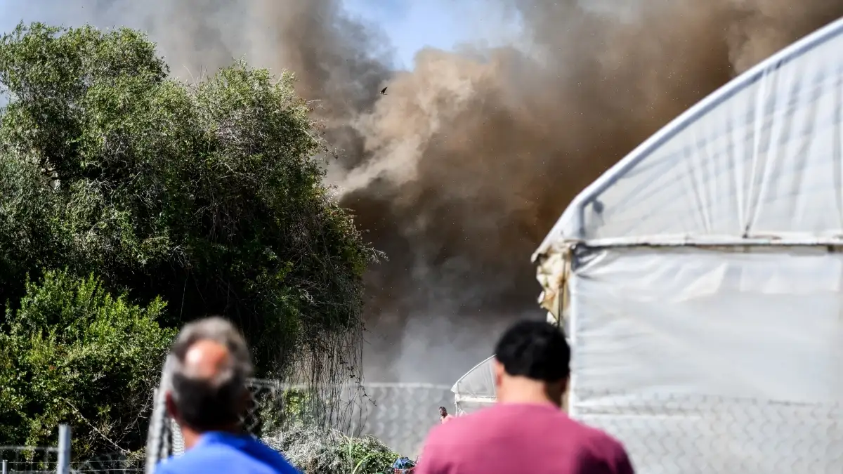 Φωτιά στην Πρέβεζα στην περιοχή Βρυσούλα: Μήνυμα από το 112 για ετοιμότητα