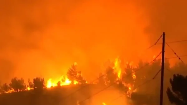 Φωτιά στη Χίο: Οι φλόγες έφτασαν στο χωριό Κηπουριές – Εκκενώθηκαν Σπαρτούντα, Κάμπα και Παρπαριά