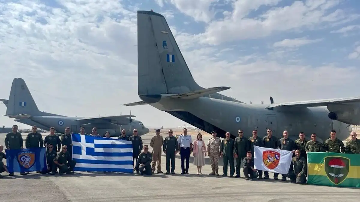 Κυριάκος Μητσοτάκης: Δύο αεροσκάφη της ελληνικής πολεμικής αεροπορίας έριξαν 8,5 τόνους τροφίμων στη Γάζα