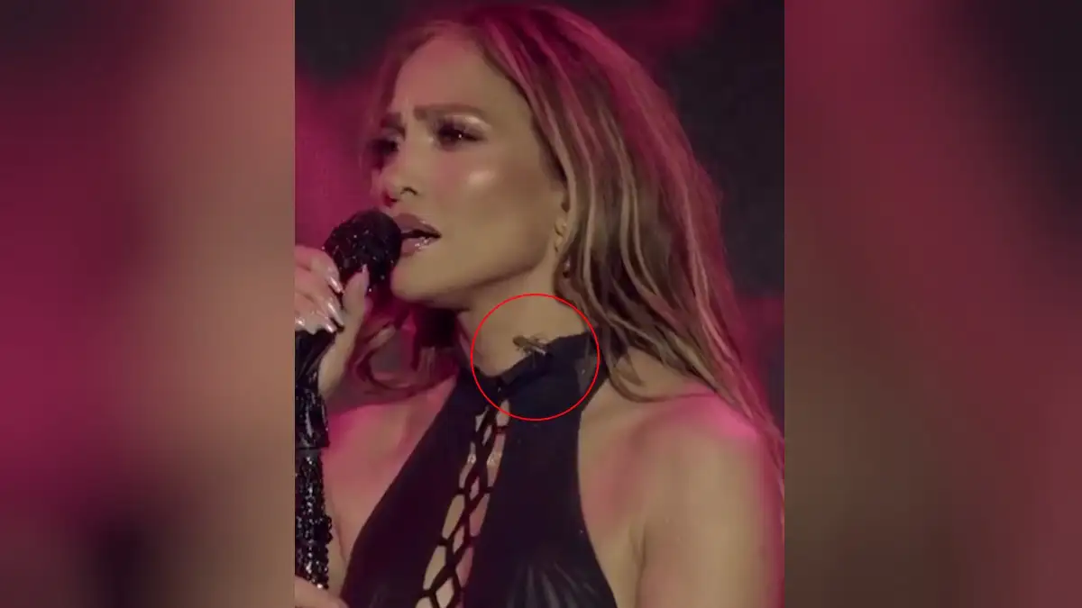 Τζένιφερ Λόπεζ: Γρύλος περπάτησε στον λαιμό της και τον έδιωξε σαν «σωστή ντίβα», δείτε βίντεο