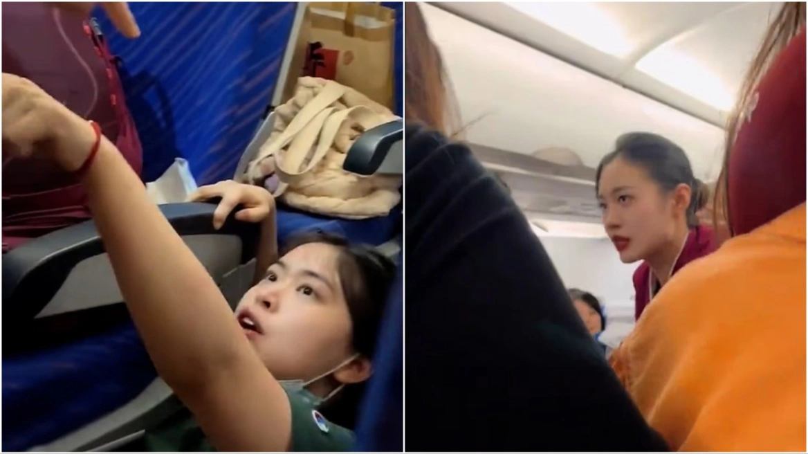 Χάος σε πτήση της China Southern Airlines: Οικογένεια ξυλοκόπησε γυναίκα που παραπονέθηκε για παιδί που κλοτσούσε το κάθισμά της, δείτε βίντεο