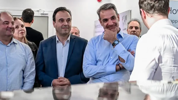 Ο Κυριάκος Μητσοτάκης στην ICEYE: Σε τροχιά ως το τέλος του χρόνου οι πρώτοι ελληνικοί δορυφόροι SAR