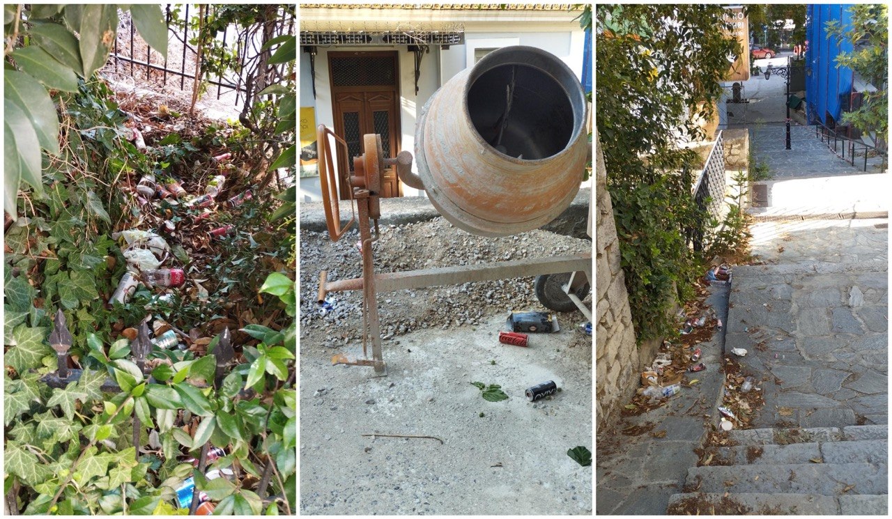 Εγκατάλειψη στη γειτονιά της πλατείας Λαού