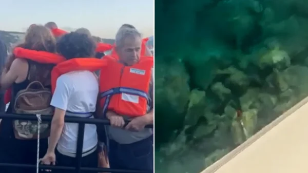 Βίντεο: Οι στιγμές αμέσως μετά την προσάραξη του φέρι μποτ σε ξέρα στα Στύρα - Τι λέει ο άνθρωπος που διέσωσε δεκάδες επιβάτες