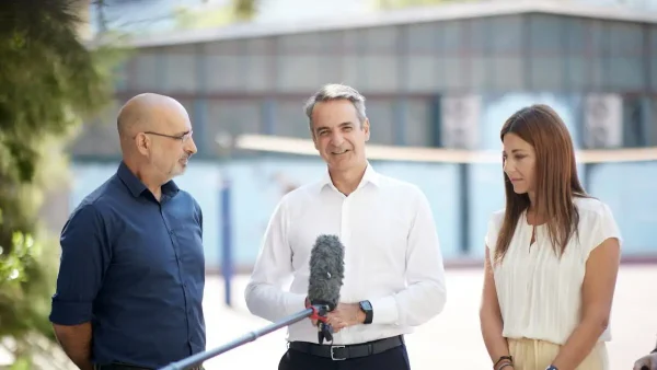 Κυριάκος Μητσοτάκης από το 3ο Γυμνάσιο Ζωγράφου: Έως τις αρχές Σεπτεμβρίου θα έχουν ανακαινιστεί 431 σχολεία