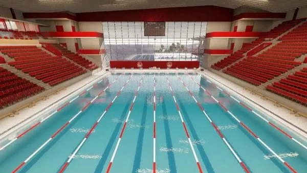 Ολυμπιακός: Εγκρίθηκε η σύμβαση κατασκευής του Υδάτινου Πάρκου στο ΣΕΦ – Οι εντυπωσιακές φωτογραφίες από το ερυθρόλευκο κολυμβητήριο