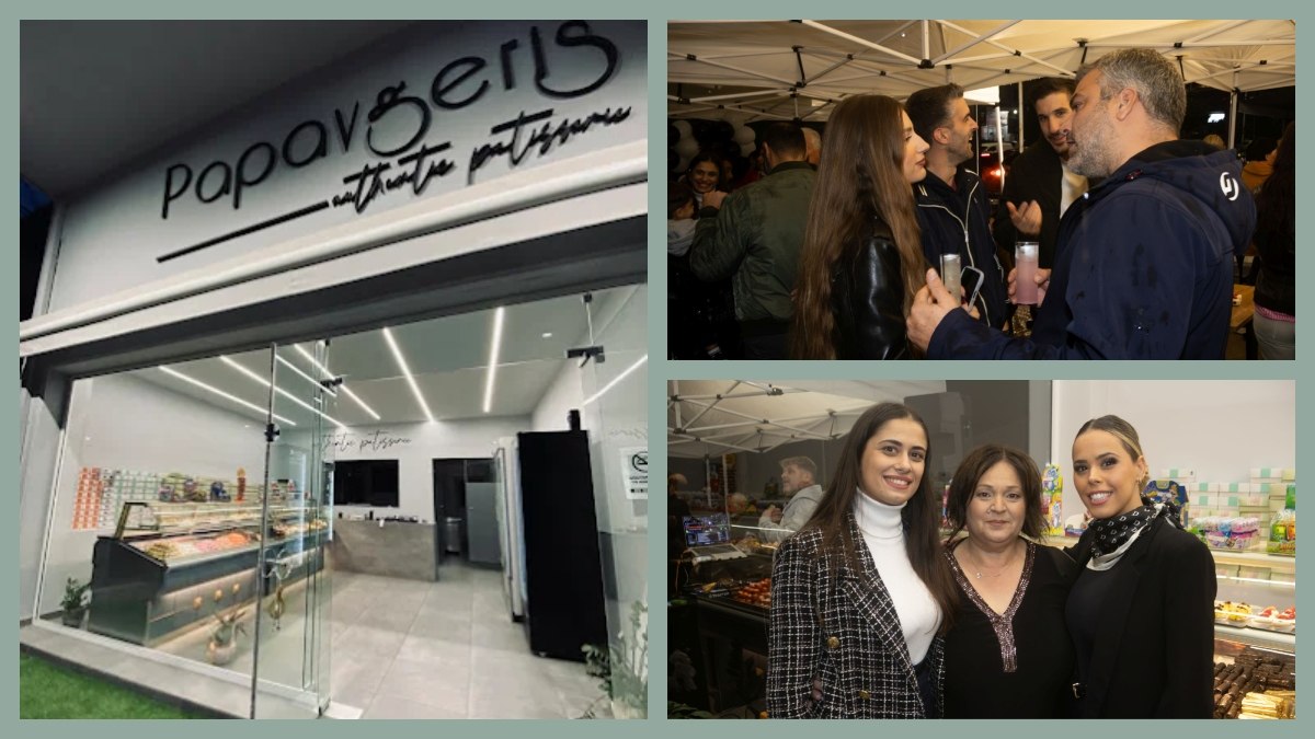 Λαμία: Όλα όσα έγιναν στα εγκαίνια του ζαχαροπλαστείου "Papavgeris"! (ΦΩΤΟ)