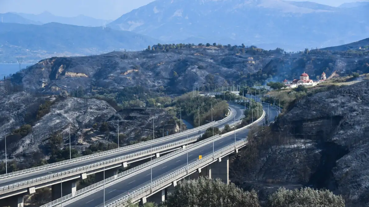 Στάχτη, καμένη γη και απελπισία στην Πάτρα - Μάχη σε ένα μέτωπο δίνουν οι πυροσβέστες