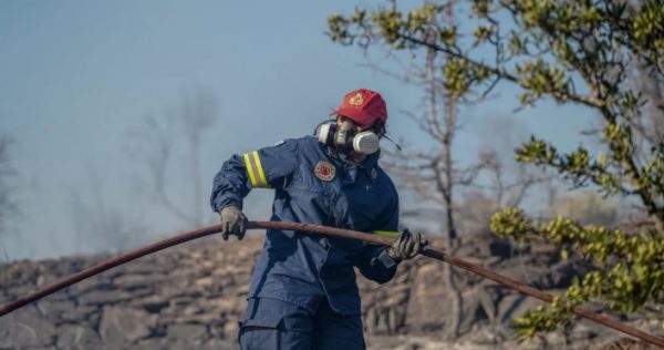 Κατασβέστηκε η φωτιά στη Λάγια Μάνης