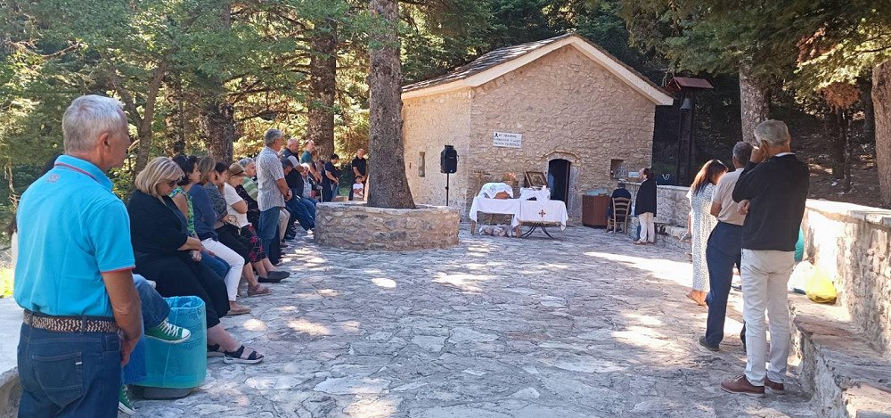 Η Αποτομή της Τιμίας Κεφαλής του Αγίου Ιωάννου του Προδρόμου στην Αμφίκλεια (ΦΩΤΟ)