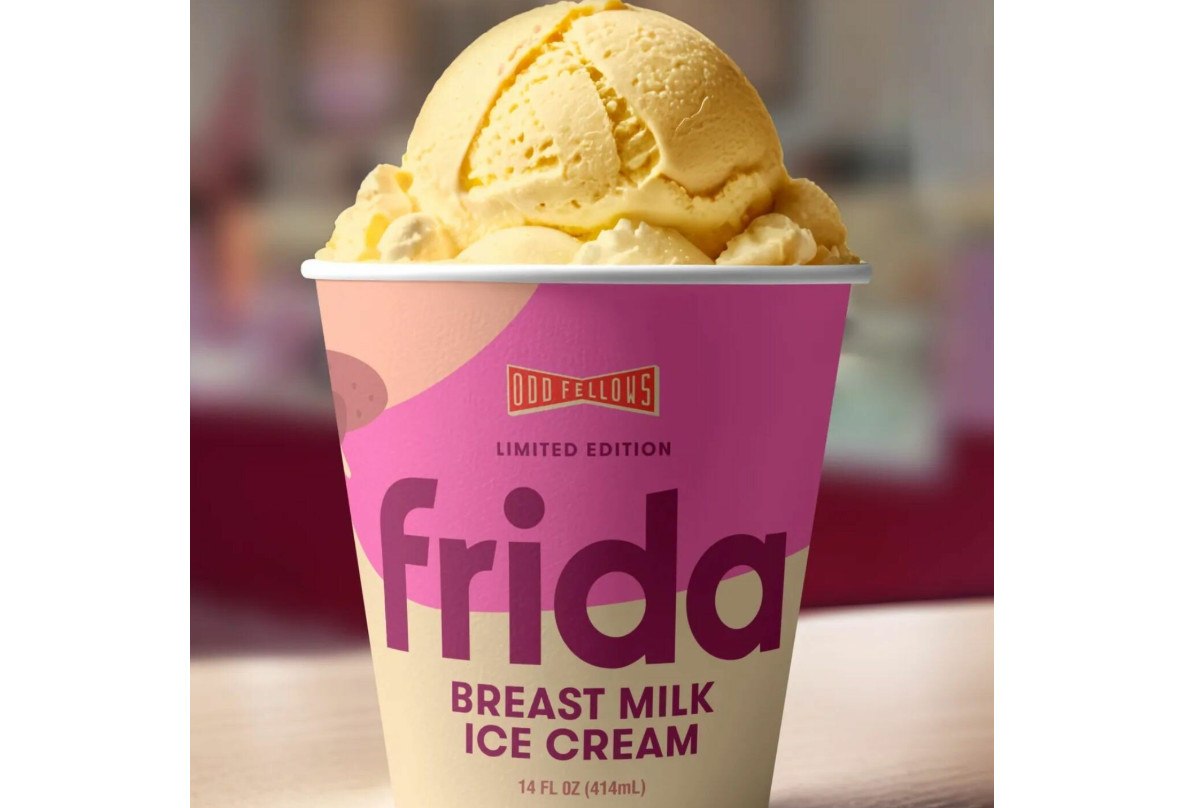 Παγωτό με γεύση «μητρικό γάλα» είναι το νέο trend της Νέας Υόρκης και ο λόγος για τις ουρές στο Μπρούκλιν