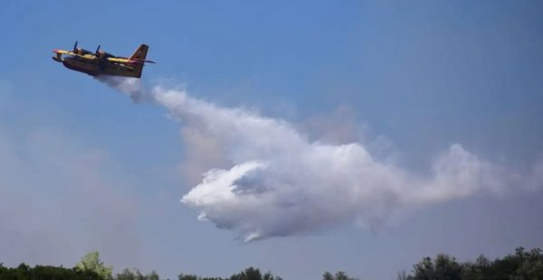 Φωτιά στην περιοχή Ριόλος στην Αχαΐα: Σηκώθηκαν 3 αεροσκάφη