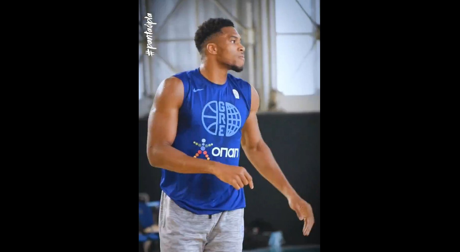 Γιάννης Αντετοκούνμπο: Τα πρώτα πλάνα από την προπόνησή του με την Εθνική Ελλάδας