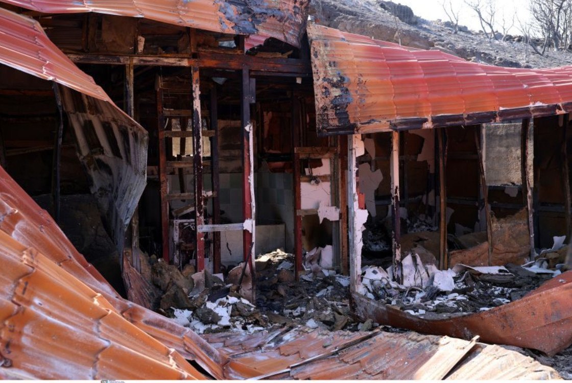 Ο χάρτης της καταστροφής στη βόρεια Χίο: Πάνω από 69.000 στρέμματα καμένα σύμφωνα με το Αστεροσκοπείο Αθηνών