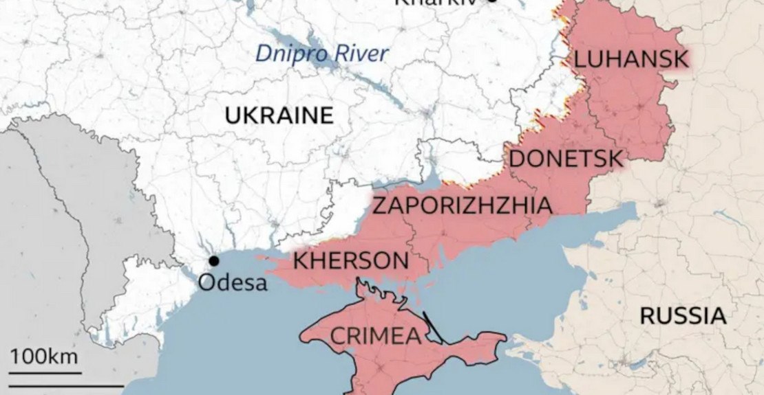 BBC: Οι περιοχές της Ουκρανίας που θέλει ο Πούτιν και ποιες παραχωρήσεις προτίθεται να κάνει