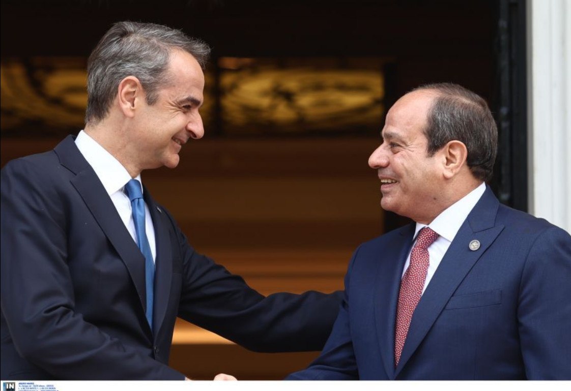 Τηλεφωνική επικοινωνία Μητσοτάκη - Σίσι για τη Γάζα